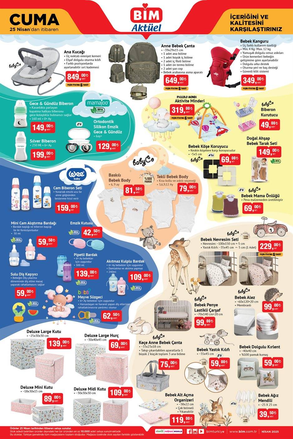BİM 25 Nisan Cuma aktüel kataloğunu yayınladı! 5